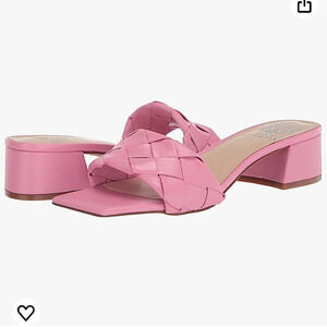 Vince Camuto Semtera Woven StrapSandal Block Heels New​